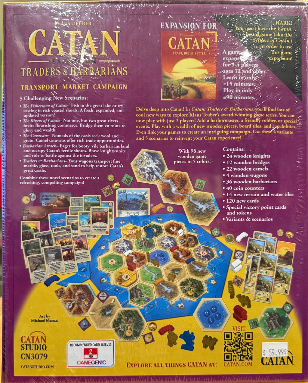 Catan Expansion Traders & Barbarians